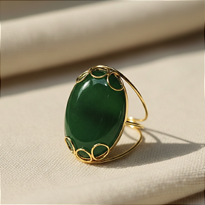 Anel Império em Ouro 18k