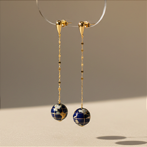 Brinco Mundi em Ouro 18k