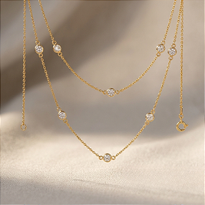 Colar Essenza em Ouro 18k