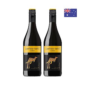 Combo 02 Vinhos Yellow Tail Shiraz Tinto - Austrália 750ml
