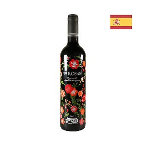 Vinho 99 Rosas Tinto Orgânico Edição Especial e Limitada - Espanha 750ml