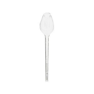 COLHER CAFE/CHA/BRIGADEIRO CRISTAL CSC-691 100UN STRAWPLAST