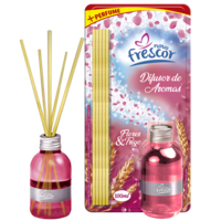 DIFUSOR DE AROMAS 100ML ROSA TRIGO 01UN NOVO FRESCOR CD12