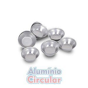 FORMA EMPADA TAM 0 01UN ALUMINIO CIRCULAR