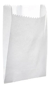 SACO DE PAPEL 1 KILO BRANCO 500UN X2