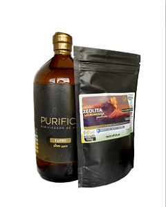 Kit Detox Metais Pesados e SPK - Familia CDS 1 L e ZeoIita 300g
