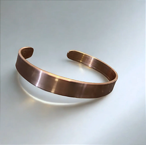 Pulseira Cobre MASCULINA Luxo  Artesanal Feito A Mão Natural (Tam grande )