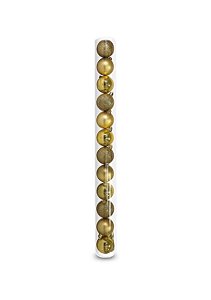 TUBO DE BOLAS NATALINAS 3CM C/12