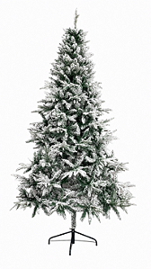 ÁRVORE DE NATAL NEVADA, PÉ DE FERRO - 240cm