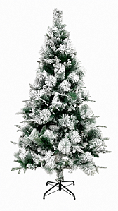 ÁRVORE DE NATAL NEVADA, PÉ DE FERRO - 180cm