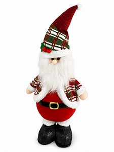 BONECO PAPAI NOEL COM LUZES