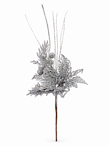 HASTE FLOR DE NATAL - 37CM