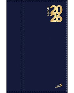 Livro Agenda Tradicional Luxo 2026