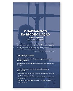 Livro O Sacramento Da Reconciliação: Orientações Práticas Para ...
