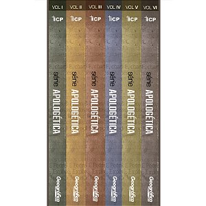 Livro Série Apologética - 6 Volumes
