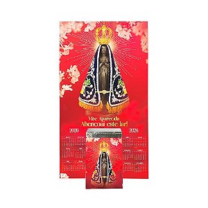 Livro Folhinha De Nossa Senhora Aparecida 2026 - Coração De Mãe