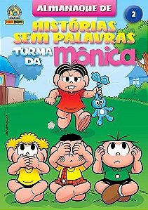 Livro Almanaque Histórias sem Palavras da Turma da Mônica...