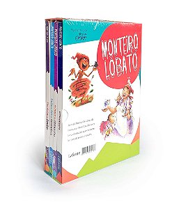 Box - Monteiro Lobato - 04 Vols. - As Aventuras No Sítio ...