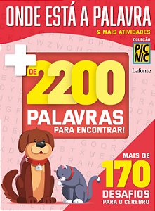 Livro Onde Está a Palavra & Mais Atividades