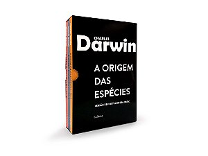 Livro Box A Origem das Espécies -3 volumes