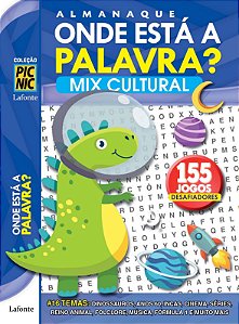 Livro Almanaque -Onde está a Palavra- Mix Cultural