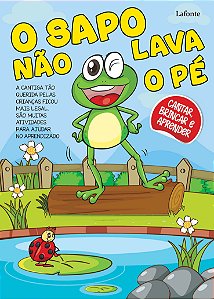 Livro O Sapo não Lava o pé