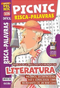 Livro Picnic Risca-Palavras - Difícil: 306 - literatura