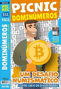Livro Picnic Diminúmeros - Um Desafio numismatico- Fácil: 331
