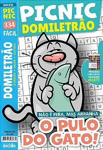 Livro Picnic Dimiletrão - O Pulo do gato - Fácil: 334
