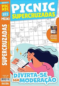 Livro Picnic Supercruzadas - Médio: 381- divirta-se sem moderaç...