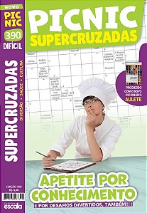 Livro Picnic Supercruzadas - Difícil: 390 - apetite por conheci...