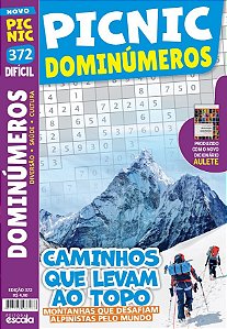 Livro Picnic Dominúmeros - Difícil: 408 - cidades com números i...
