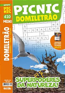 Livro Picnic Domiletrão - Médio: 410 - superpoderes da natureza