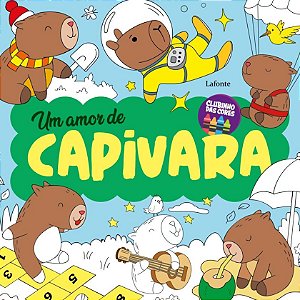 Livro Um amor de capivara: clubinho das cores
