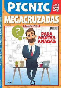 Livro Picnic - megacruzadas para mentes afiadas: & passatempos