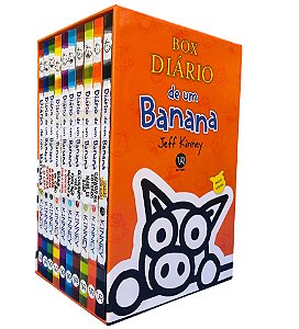 Livro Box Diário de um banana -10 volumes