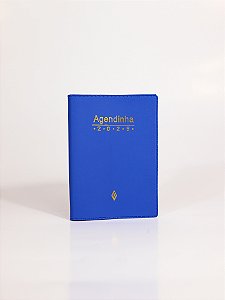 Livro Agenda simples 2025 - Azul
