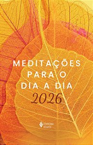 Livro Meditações para o dia a dia 2026
