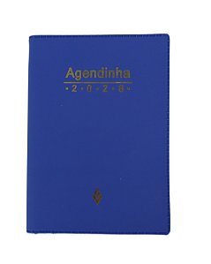 Livro Agenda simples 2026 - Azul