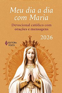 Livro Meu dia a dia com Maria 2026: devocional católico c...