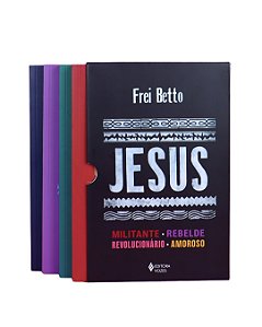 Livro Jesus Os quatro Evangelhos - Caixa 4 volumes
