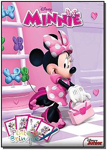 Livro Disney - Pinte E Brinque - Minnie