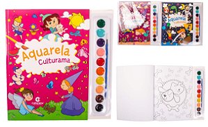Livro Aquarela Culturama Sortido - 3 Capas