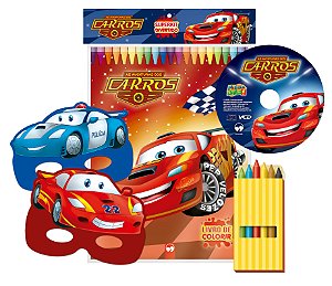 Livro As aventuras dos carros: superkit divertido