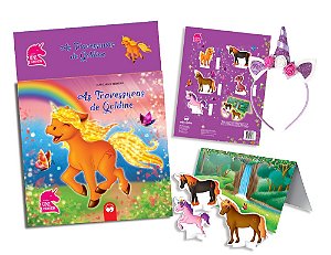 Livro As Travessuras de Goldine: Kit Unicórnios