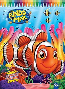 Livro Fundo do mar: livro gigante