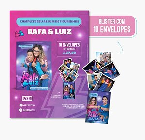 Livro Rafa & Luiz - Blister Com 10 Envelopes