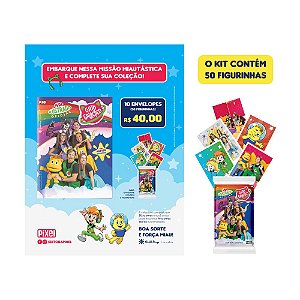 Livro Kit de 10 envelopes com 50 cromos - Álbum oficial Gato Ga...