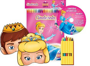 Livro Cinderela: superkit divertido