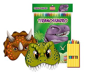 Livro Tiranossauro: superkit divertido